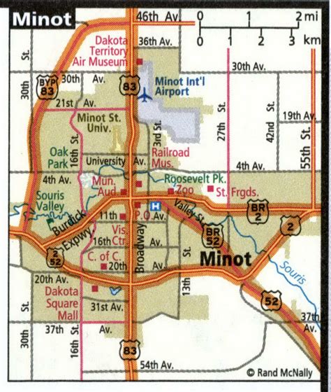 minot city limits|Minot Map .